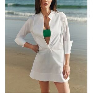G label by goop boyfriend shirt dress